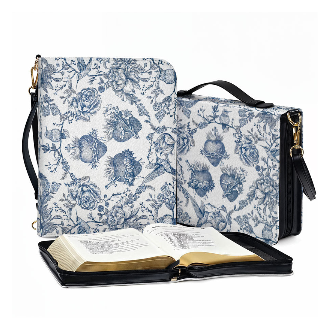 Funda para Biblia - Sagrados Corazones