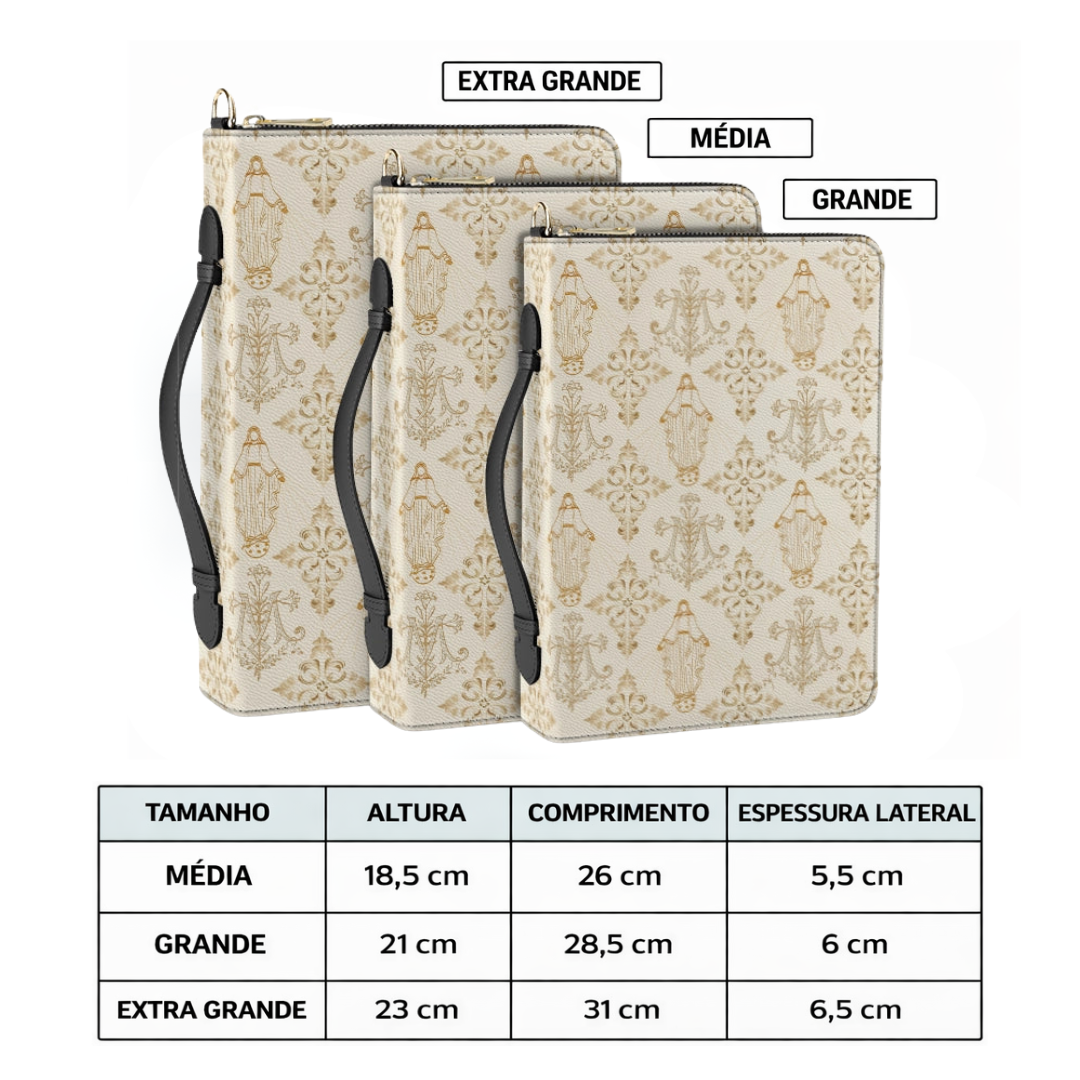 Funda para Biblia - Ave María