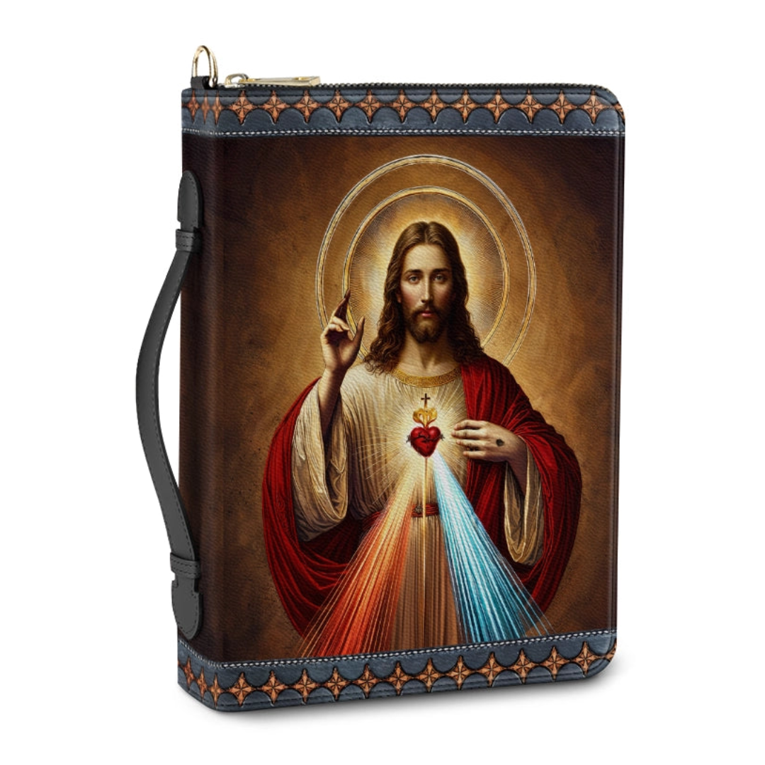 Funda para Biblia - Sagrado Corazón de Jesús