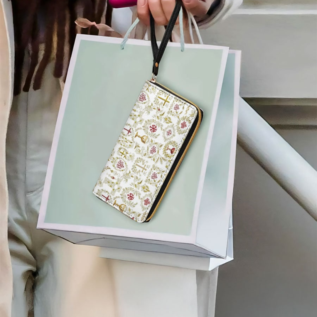 Cartera Católica Femenina – Sagrada Comunión
