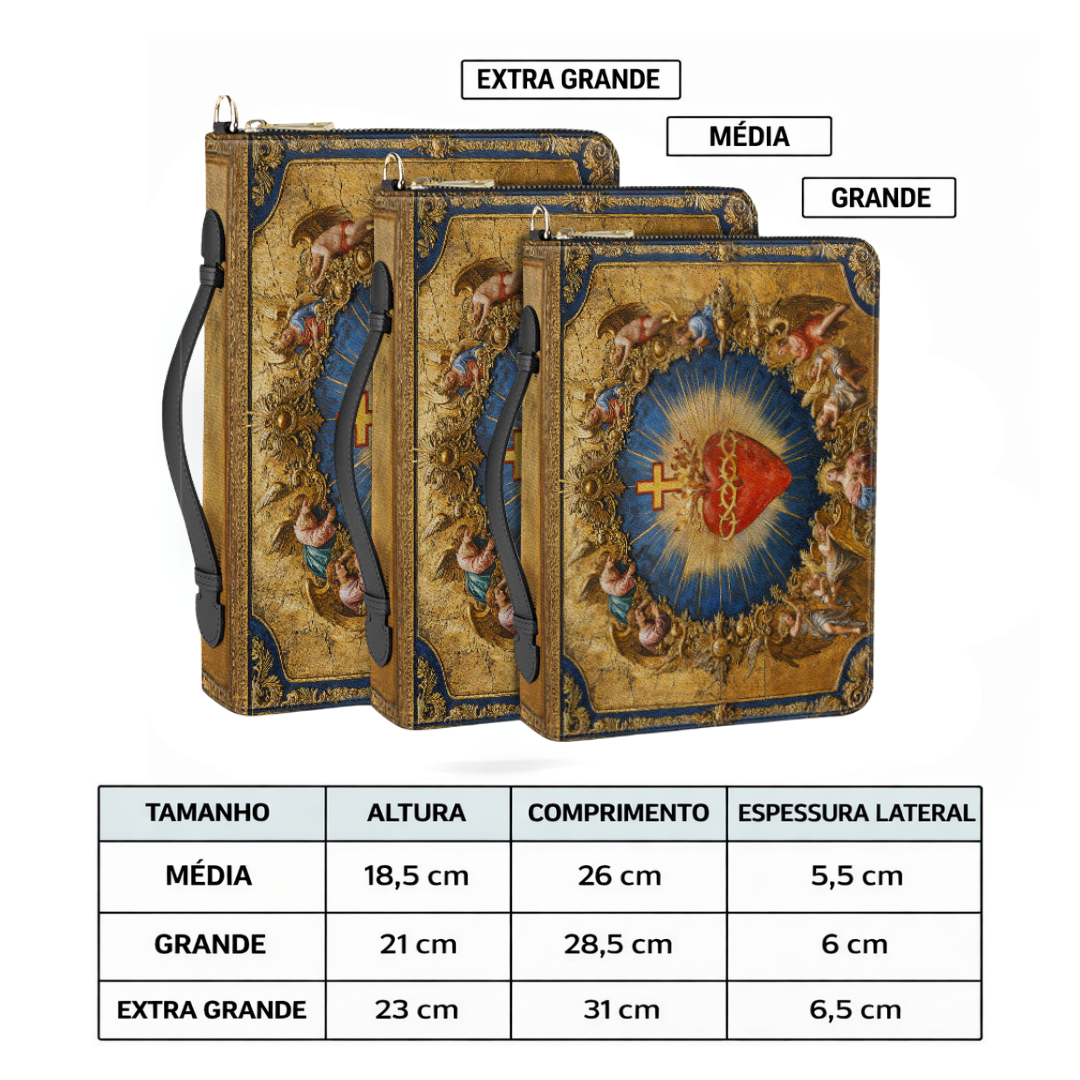 Funda para Biblia - Sagrado Corazón del Divino Amor
