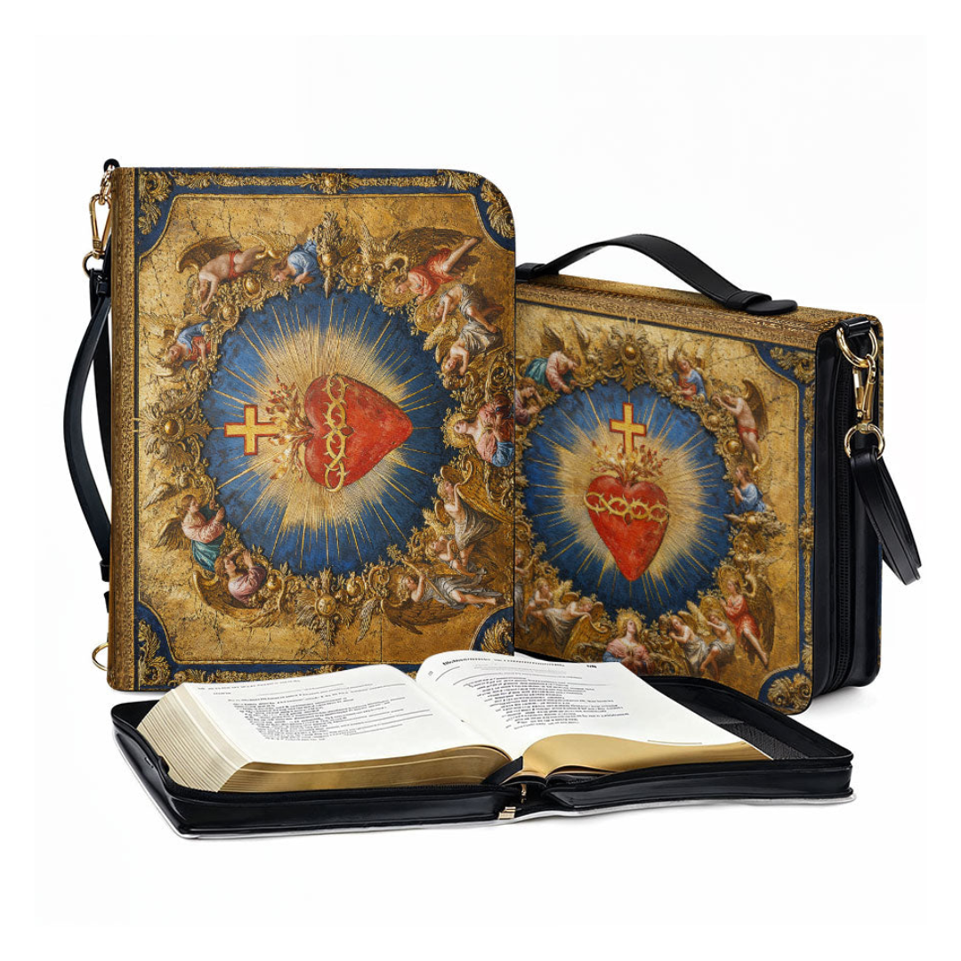 Funda para Biblia - Sagrado Corazón del Divino Amor
