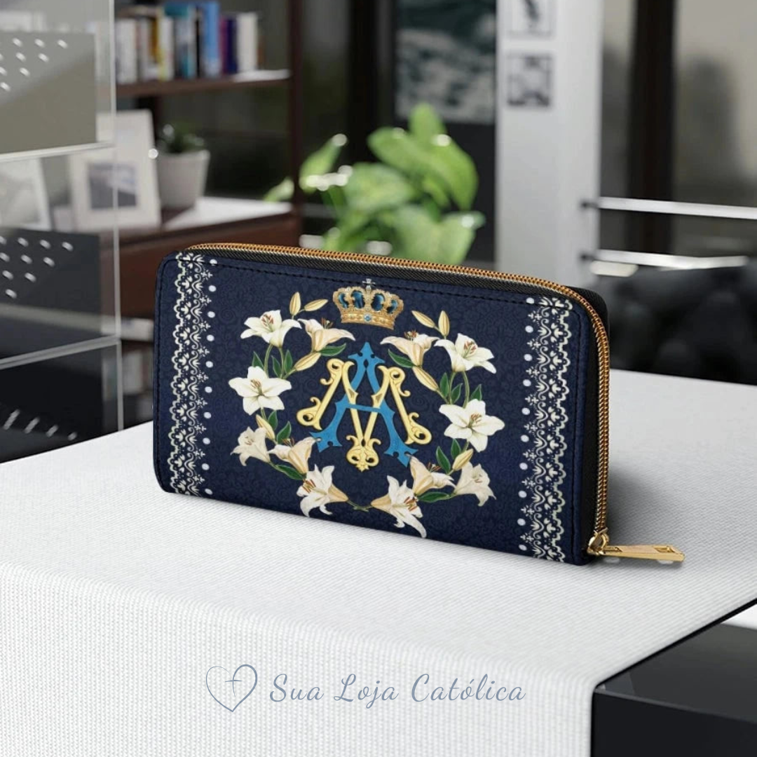 Cartera Católica Femenina – Corona de la Gracia