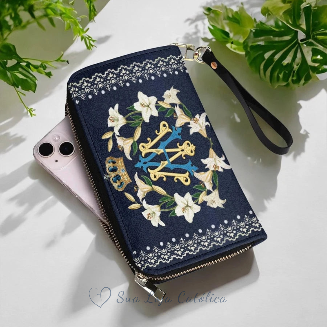 Cartera Católica Femenina – Corona de la Gracia