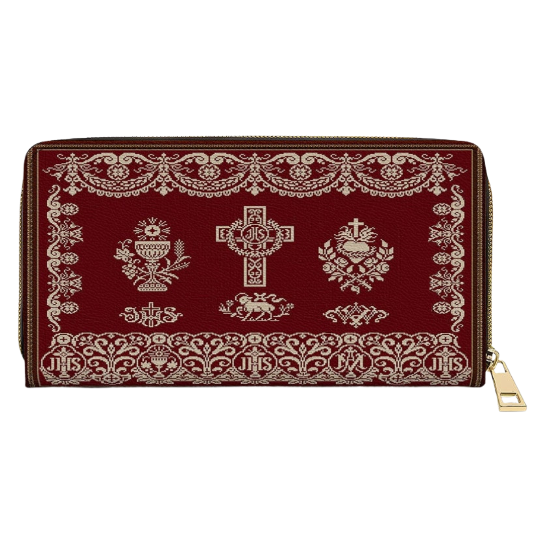 Cartera Católica Femenina – Cáliz Sagrado