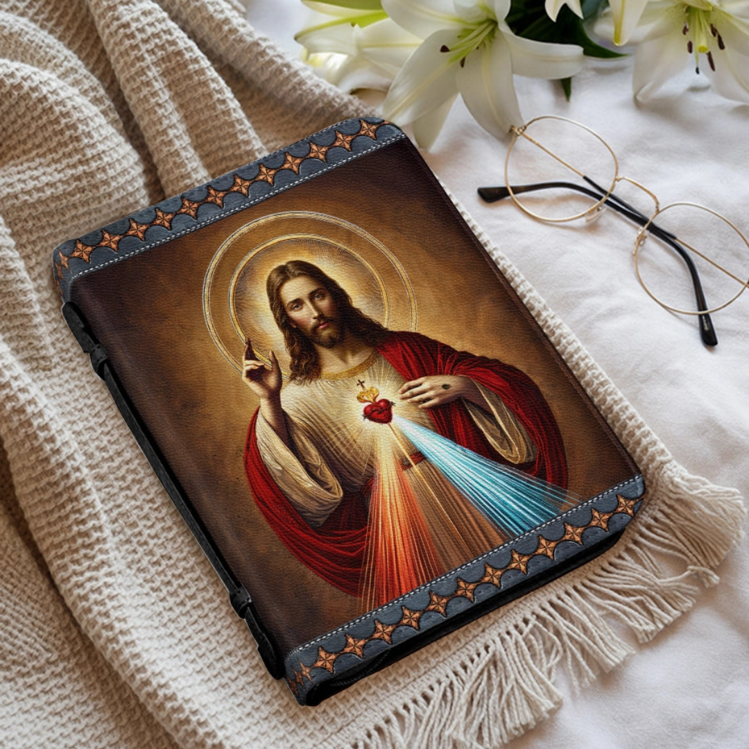 Capa de Bíblia - Sagrado Coração de Jesus