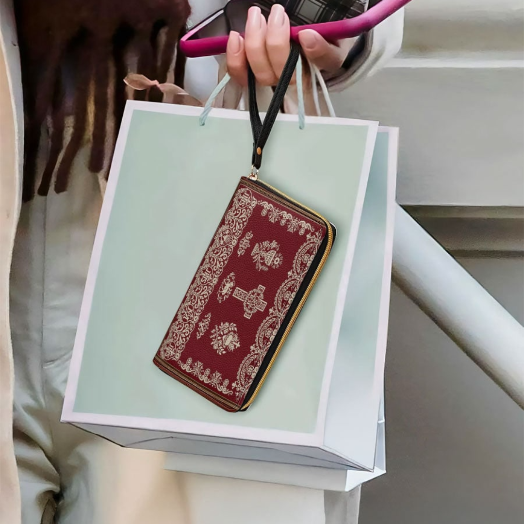 Cartera Católica Femenina – Cáliz Sagrado