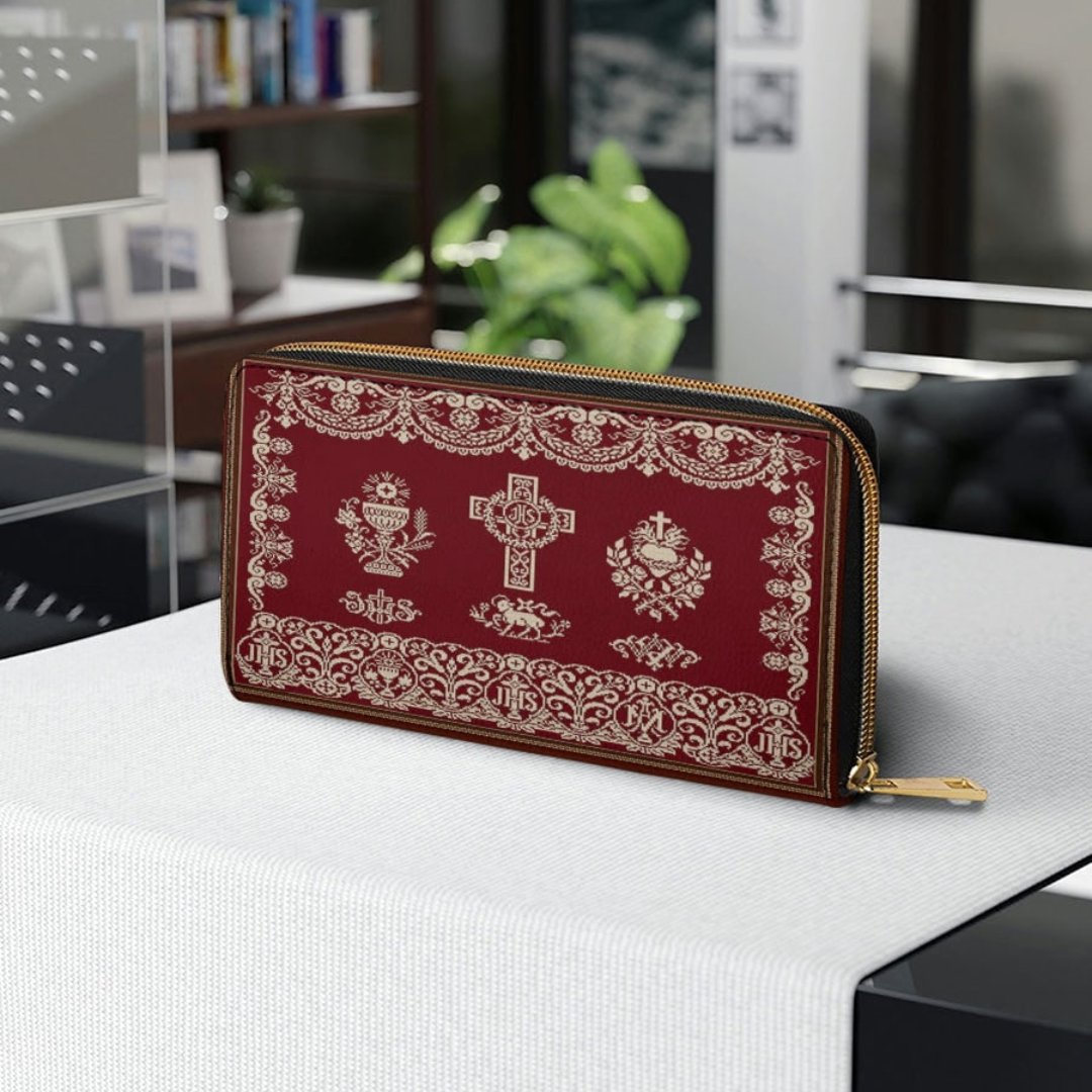 Cartera Católica Femenina – Cáliz Sagrado
