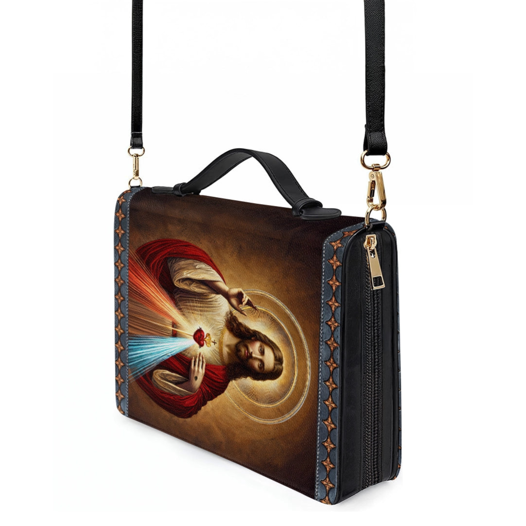 Capa de Bíblia - Sagrado Coração de Jesus