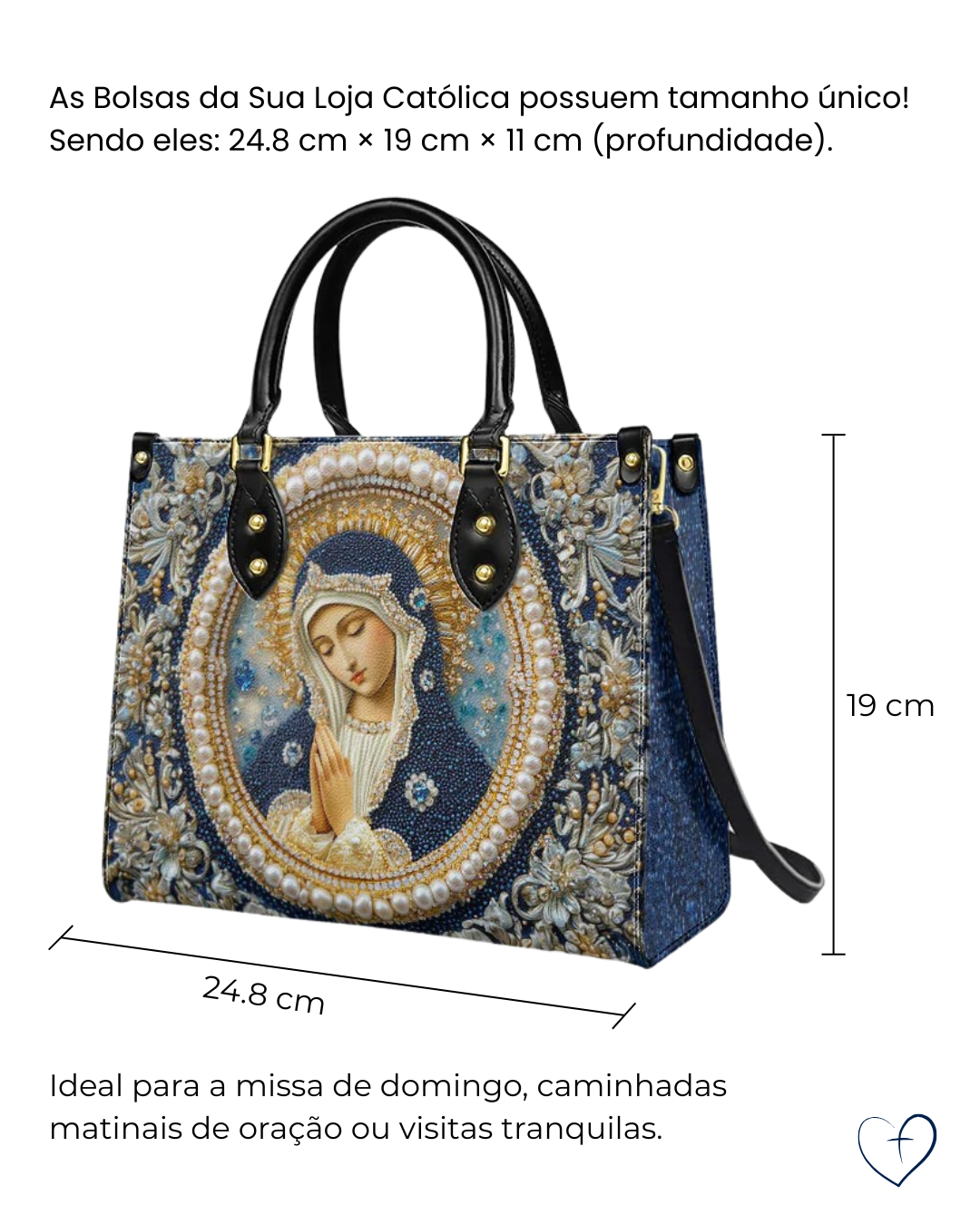 Bolsa Católica – Zafiro Mariano
