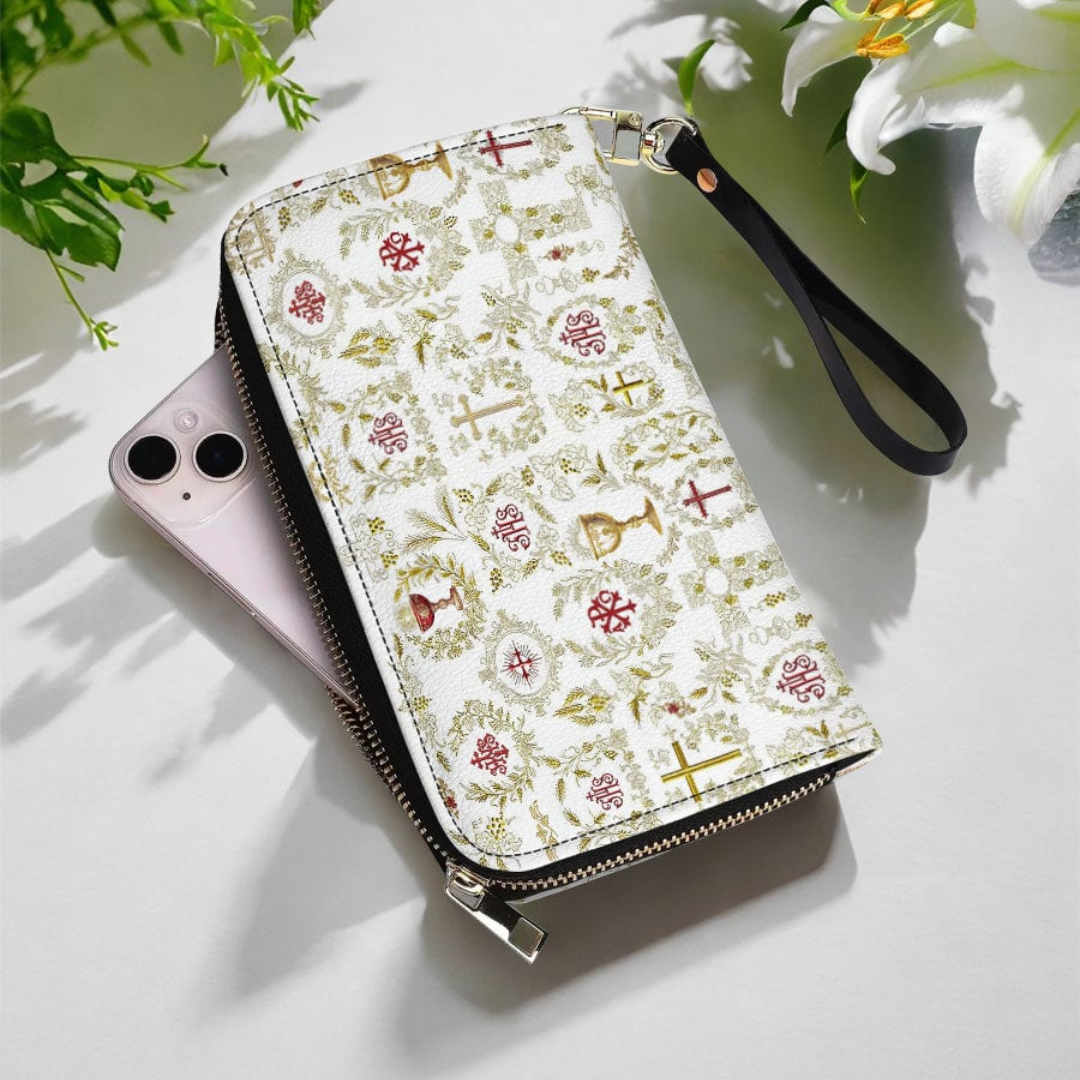Cartera Católica Femenina – Sagrada Comunión