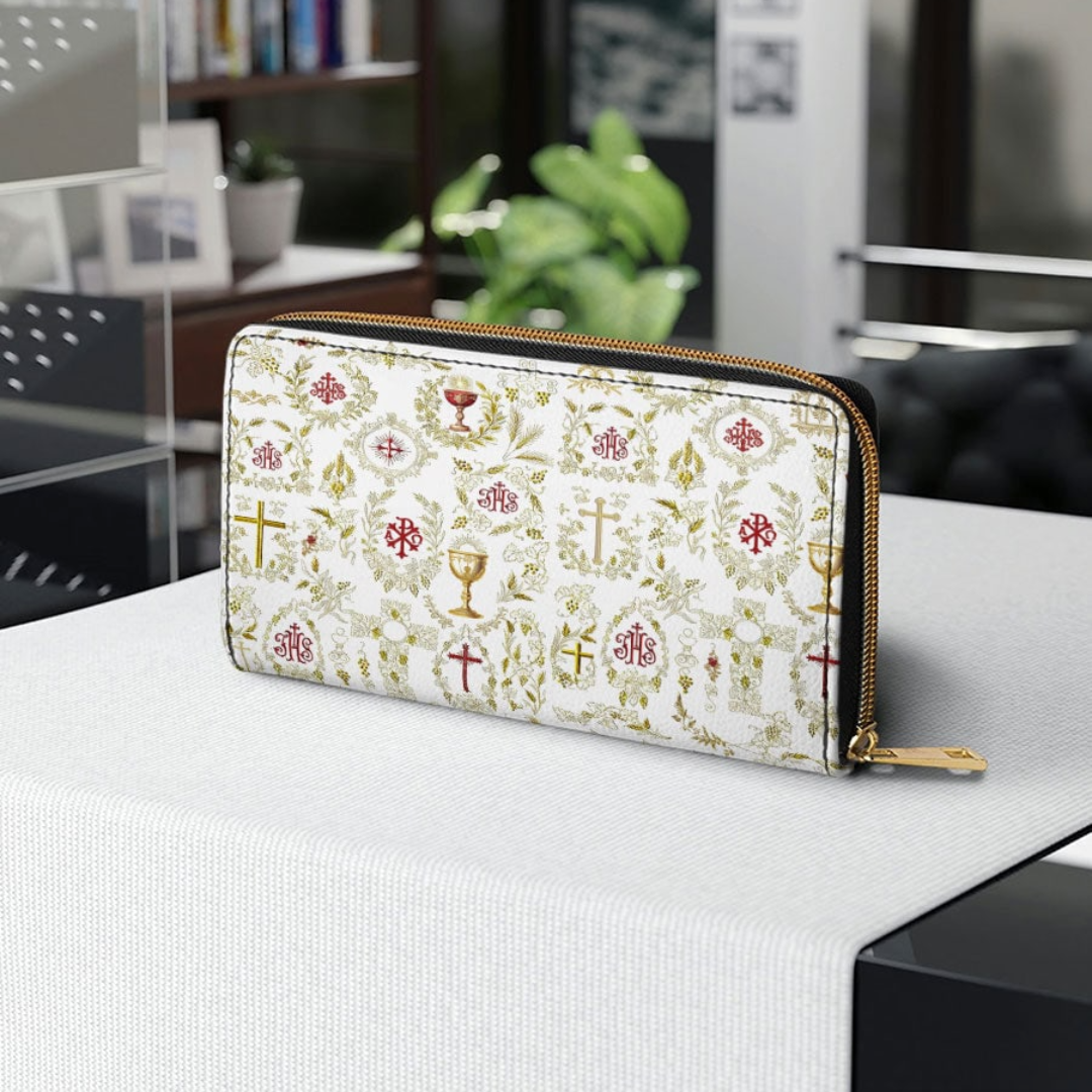 Cartera Católica Femenina – Sagrada Comunión